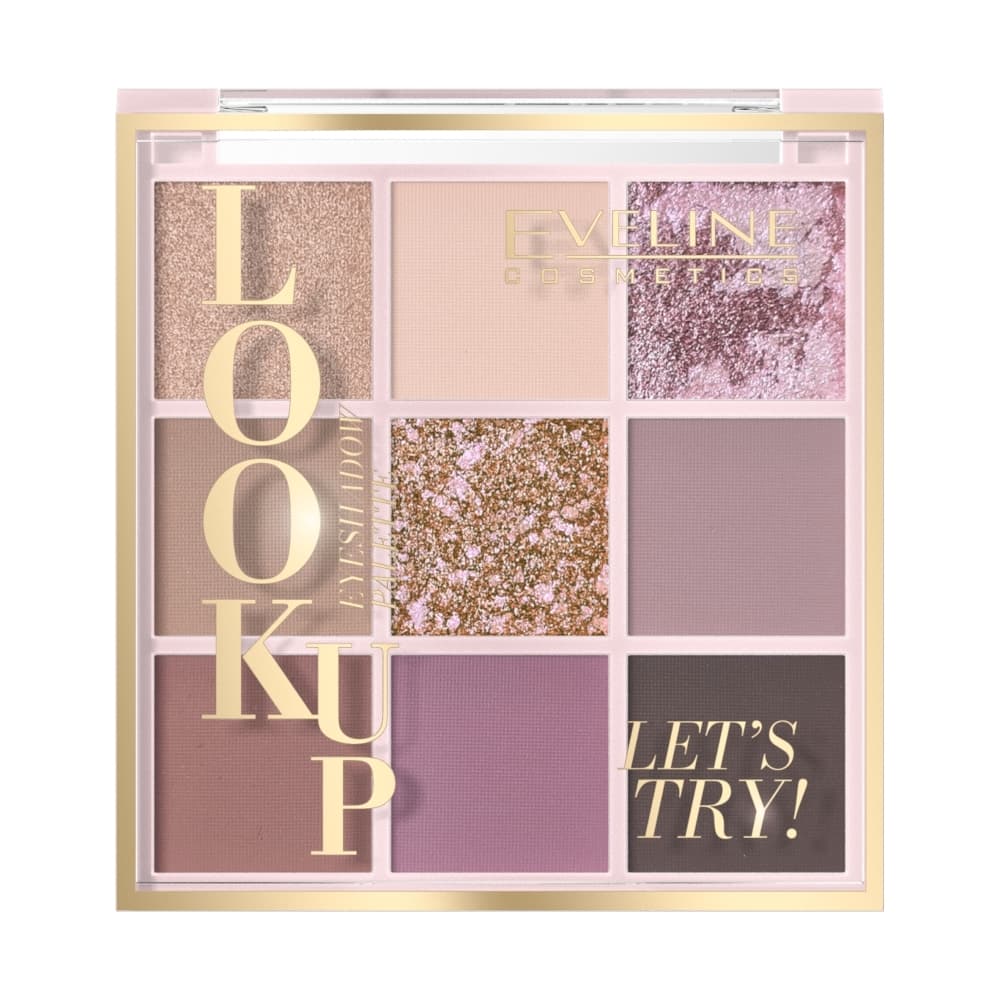LOOK UP Eyeshadow Palette - Paleta cieni do powiek - Let's Try