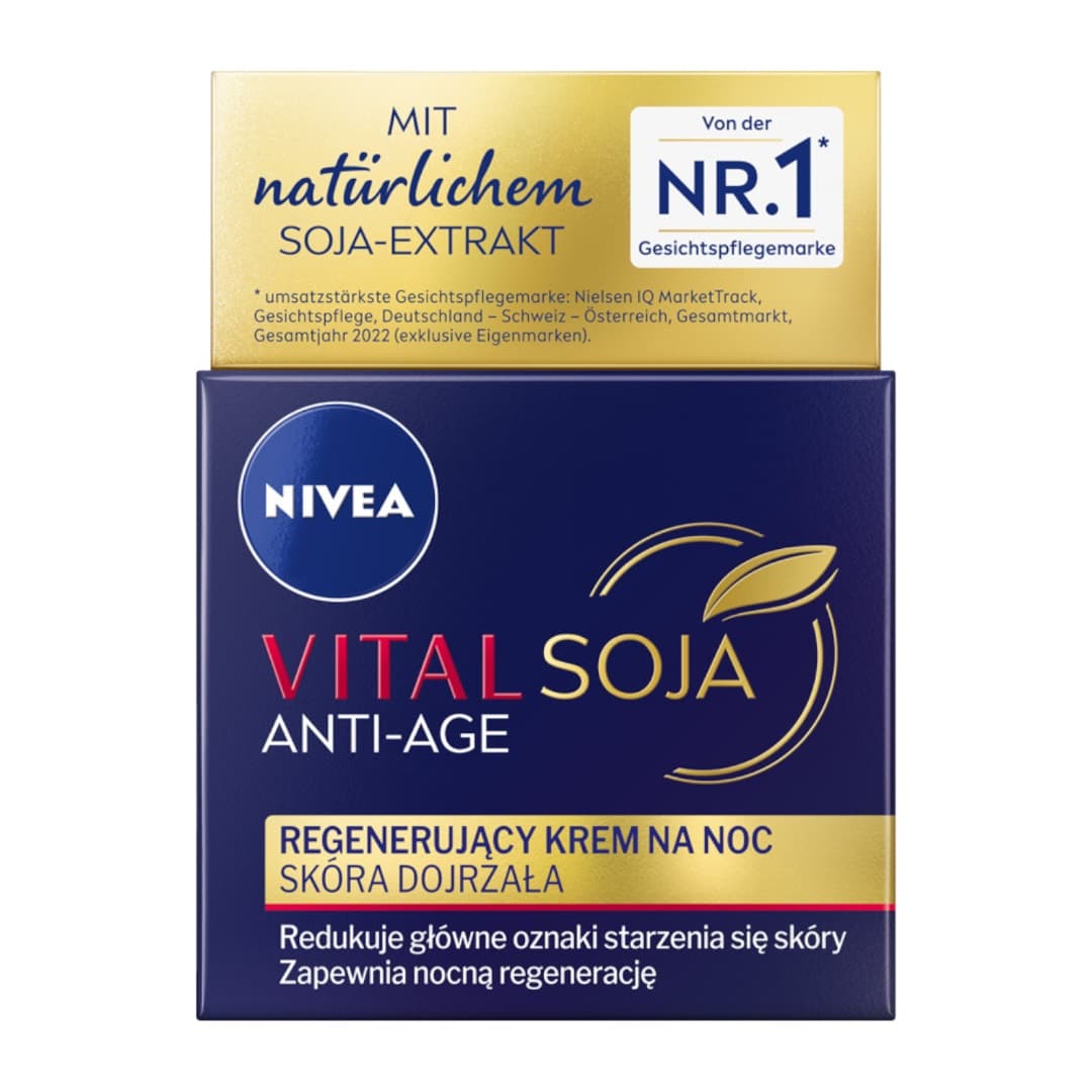 Niva Vital Soja Regenerujący krem na noc