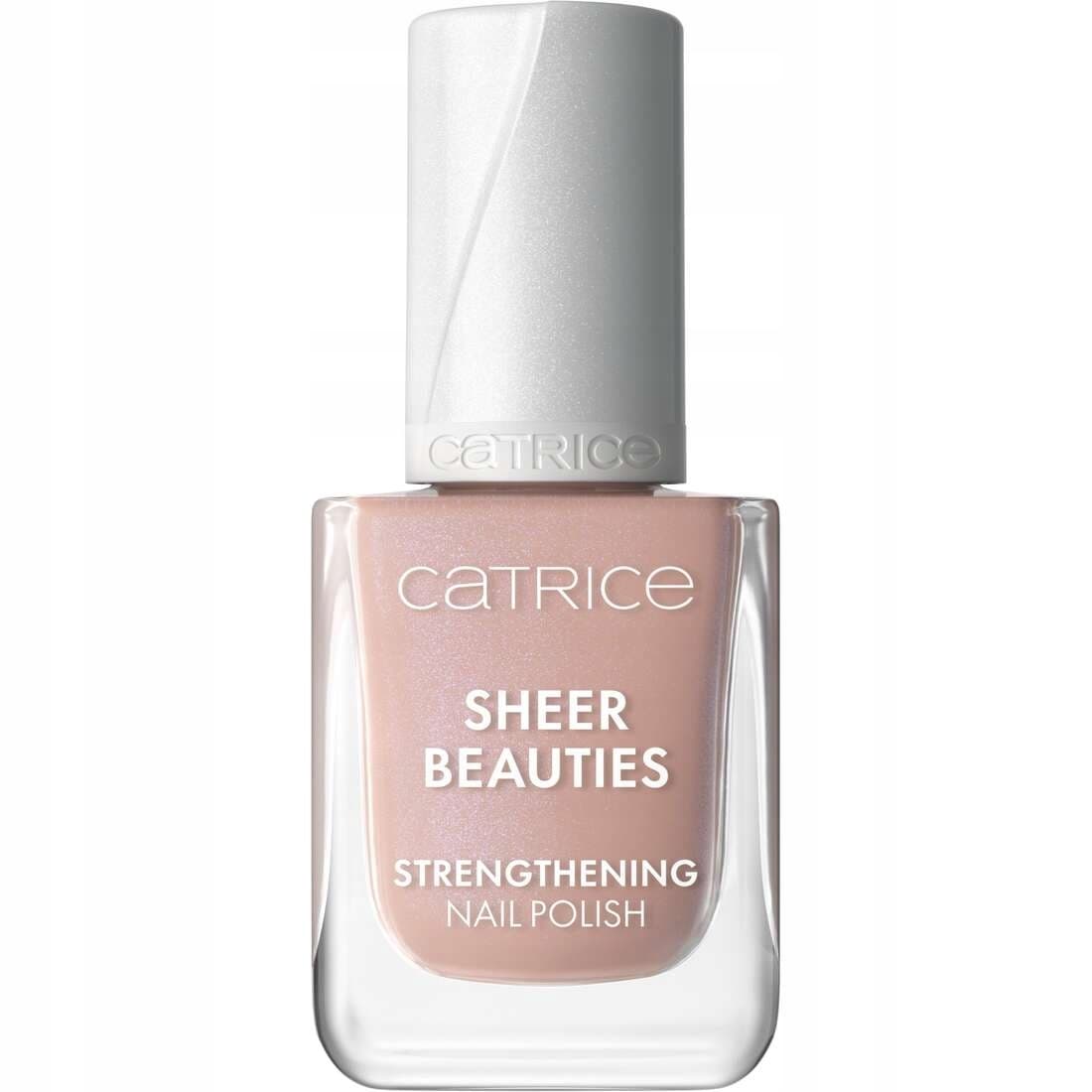 Sheer Beauties Strengthening Nail Polish wzmacniający lakier do paznokci odcień 060 Nudie Beautie