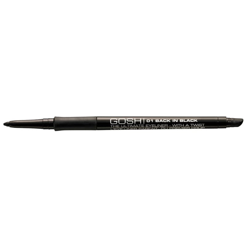 GOSH The Ultimate Eyeliner With a Twist Automatyczna czarna kredka do oczu 01 Back in Black