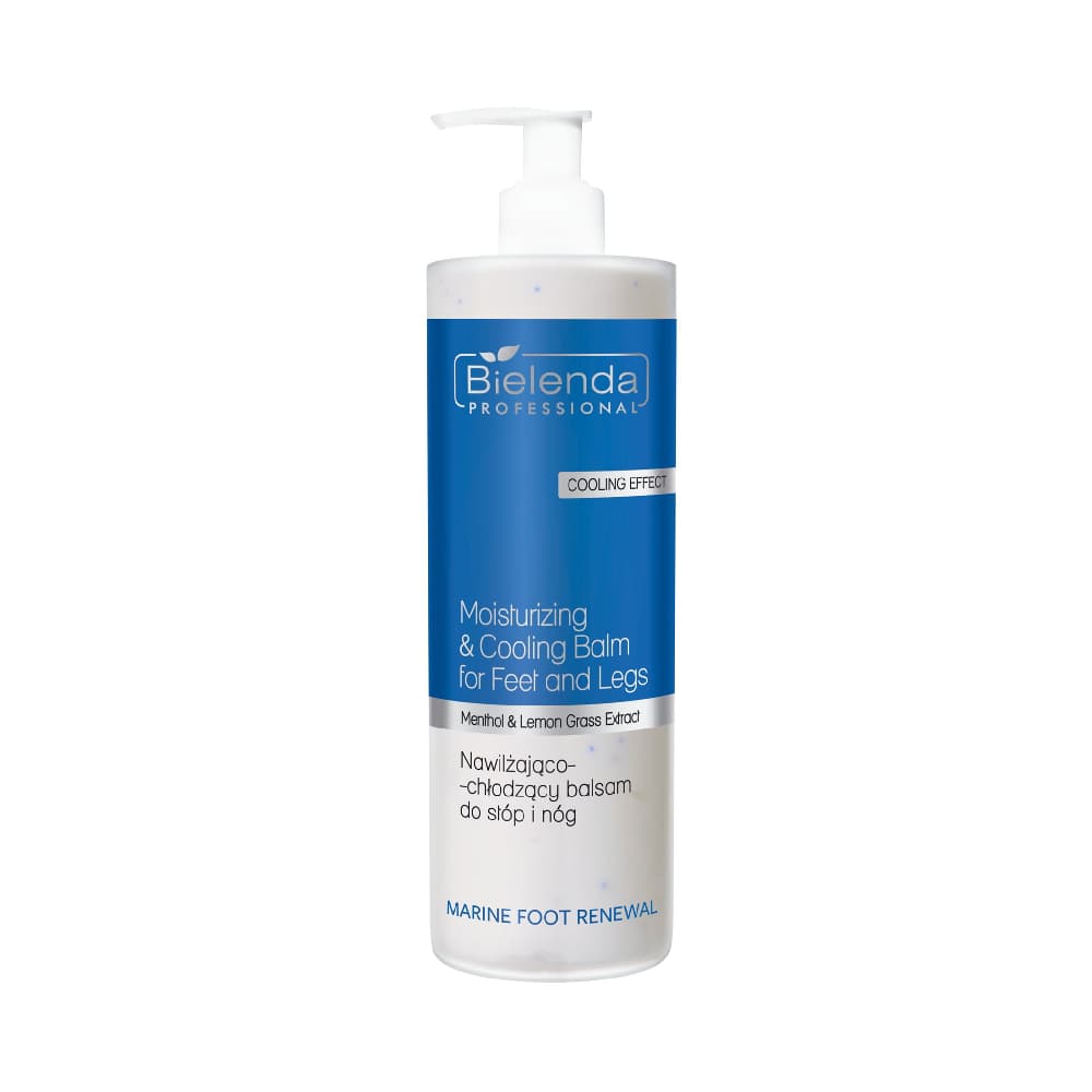 Bielenda Professional - Marine Foot Renewal - Moisturizing & Cooling Balm for Feet and Legs - Nawilżająco-chłodzący balsam do stóp i nóg -
