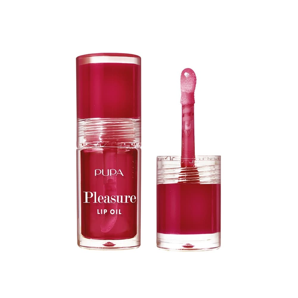 PUPA Pleasure, odżywczy olejek do ust, 004 Juicy Cherry