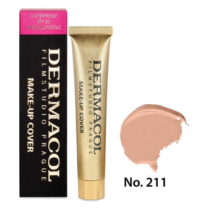 MAKE-UP COVER SPF30 - Silnie kryjący podkład wodoodporny - - 211