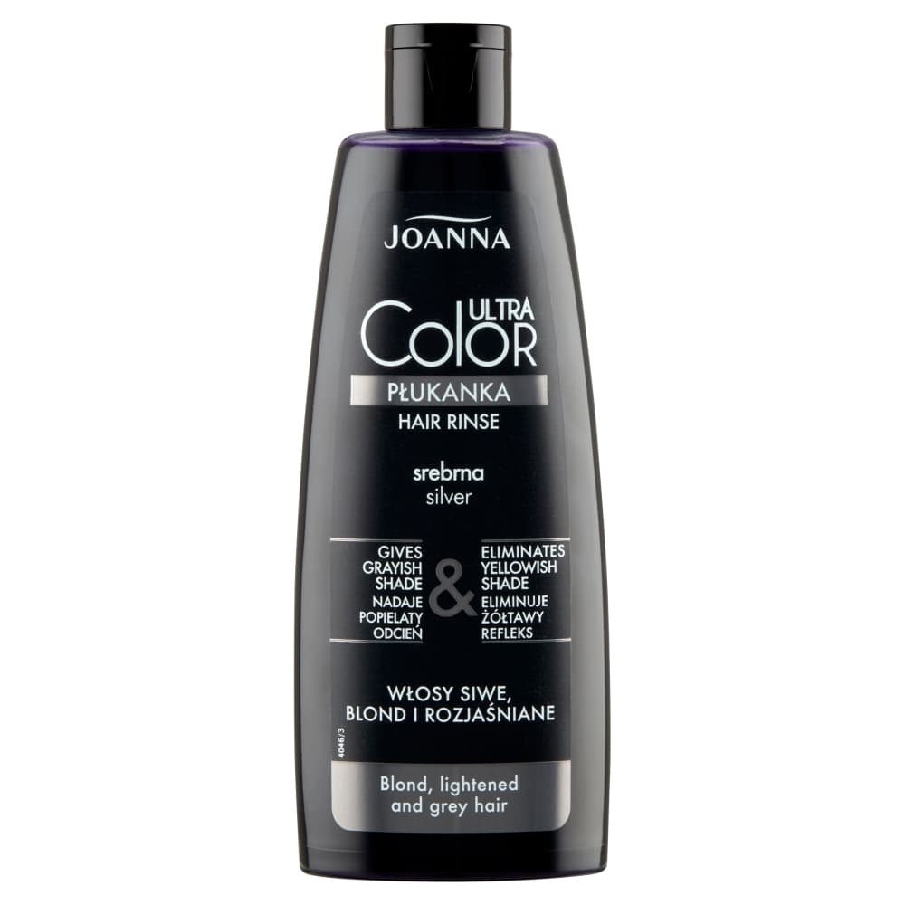 Ultra Color - Hair Rinse - Silver - Srebrna płukanka do włosów siwych, blond i rozjaśnianych -