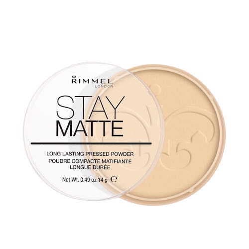 RIMMEL Stay Matte Pressed Powder Puder matujący prasowany 001 Transparent