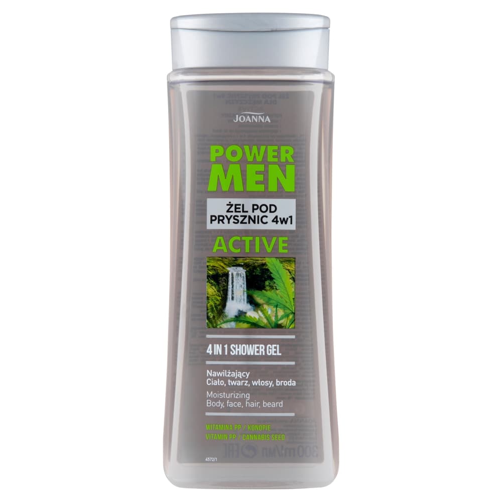 Power Men - Active 4in1 Shower Gel - Żel pod prysznic 4w1 -