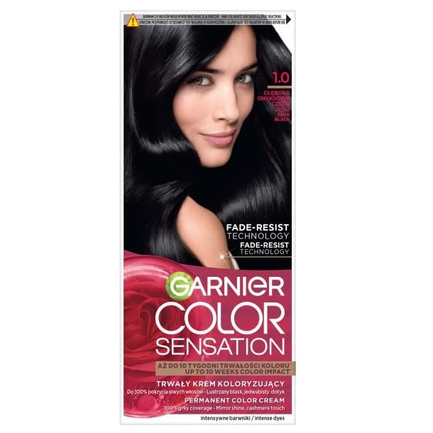 Color Sensation Krem koloryzujący 1.0 Głęboka onyksowa czerń