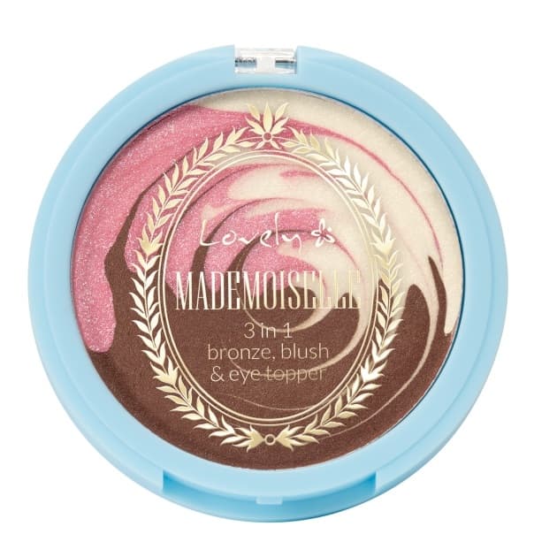 Mademoiselle 3in1 Bronze Blush & Eye Topper kremowy bronzer róż i topper do powiek