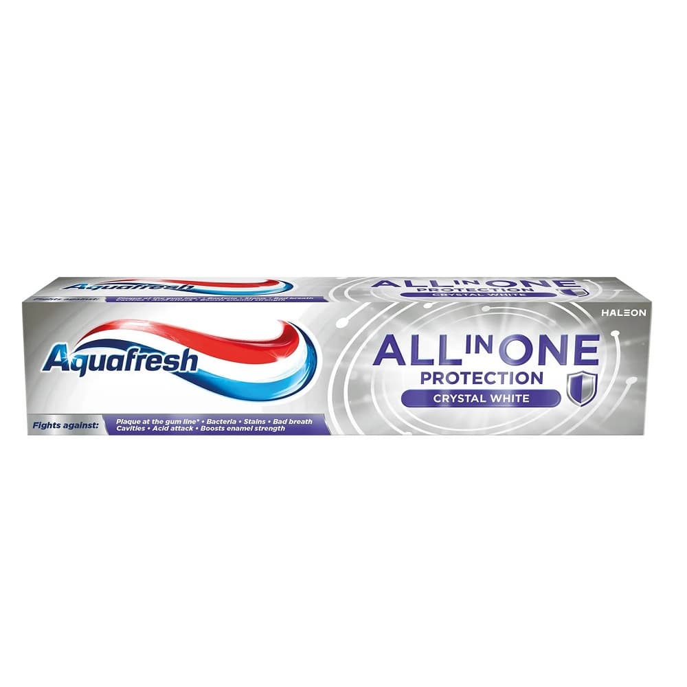 All In One Protection pasta do zębów z fluorkiem Crystal White