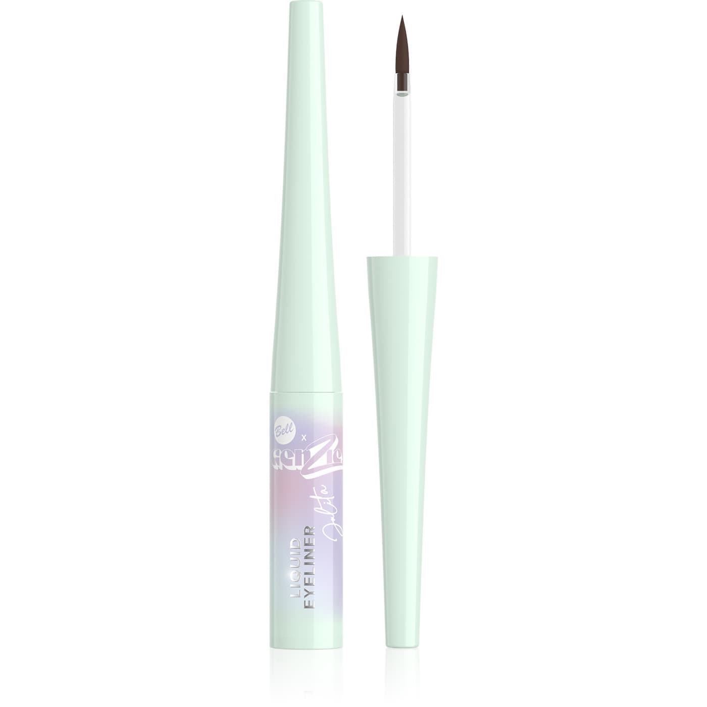 x Genzie, eyeliner, płynny tusz do kresek, 002