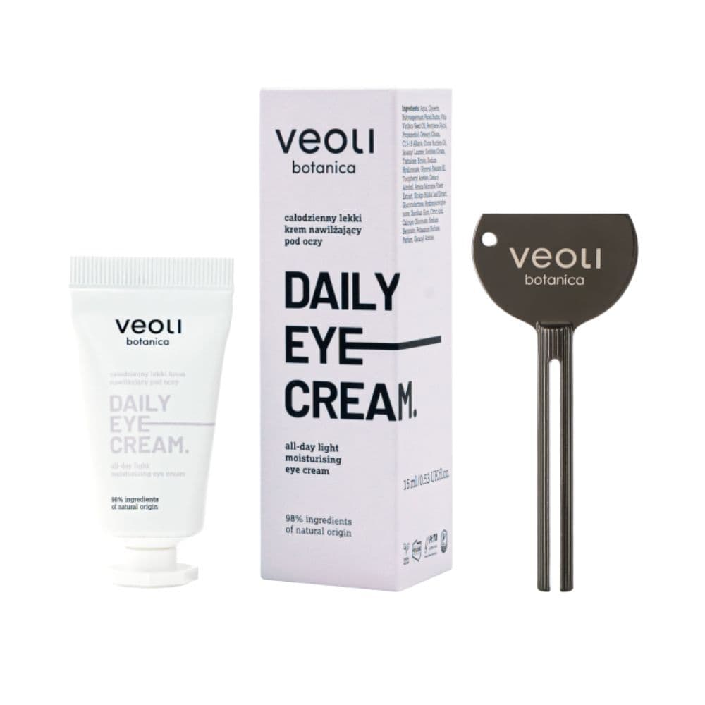 Daily Eye Cream, całodzienny lekki krem nawilżający pod oczy