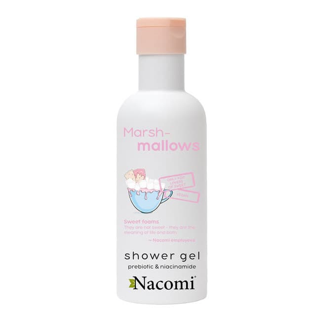 Prebiotic & Niacinamide Shower Gel - Kojący żel pod prysznic - Marshmallow -