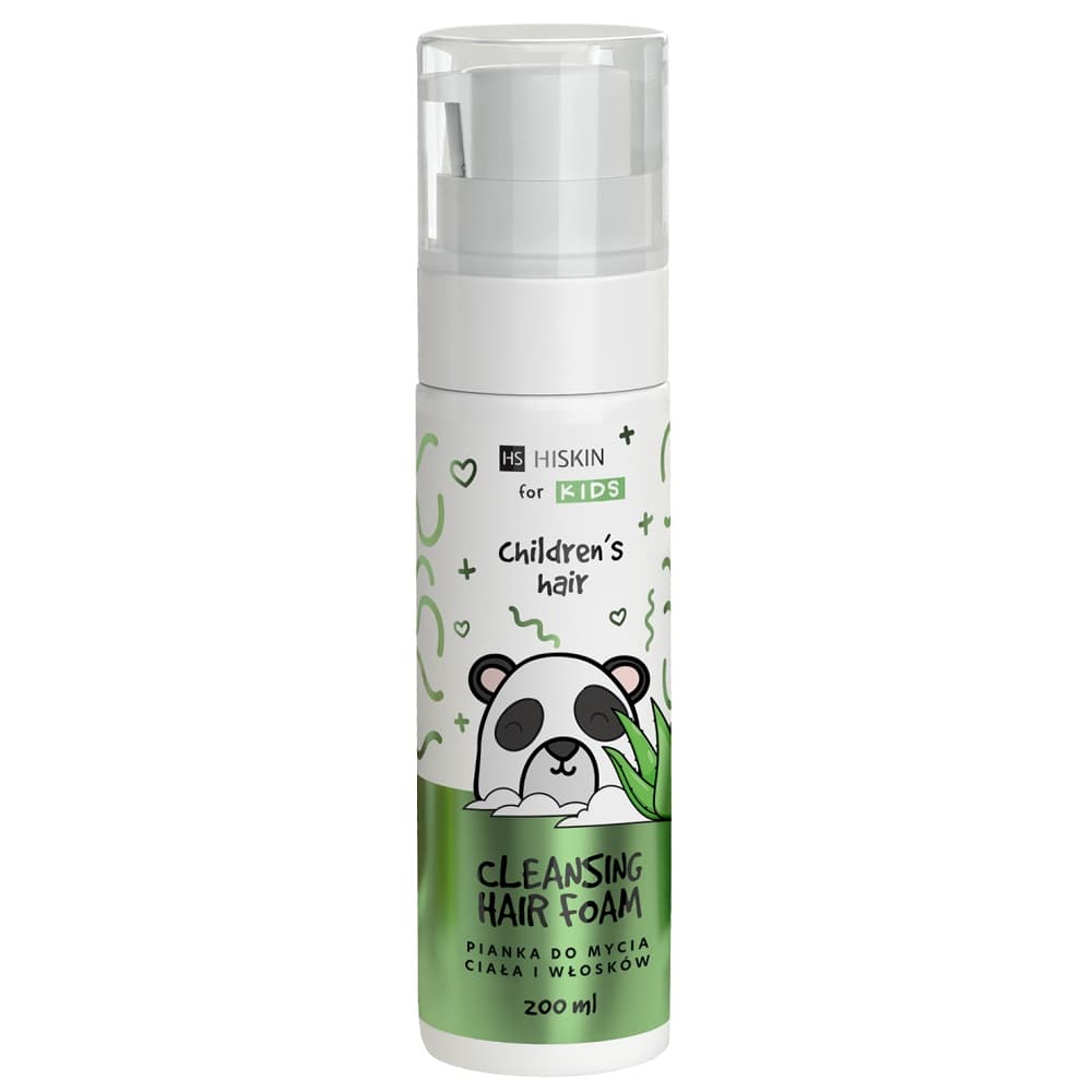 KIDS CLEANSING HAIR FOAM Pianka z aloesem do mycia ciała i włosków