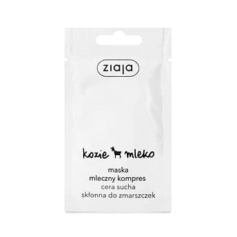 Kozie Mleko - Maseczka do cery suchej - Mleczny kompres -