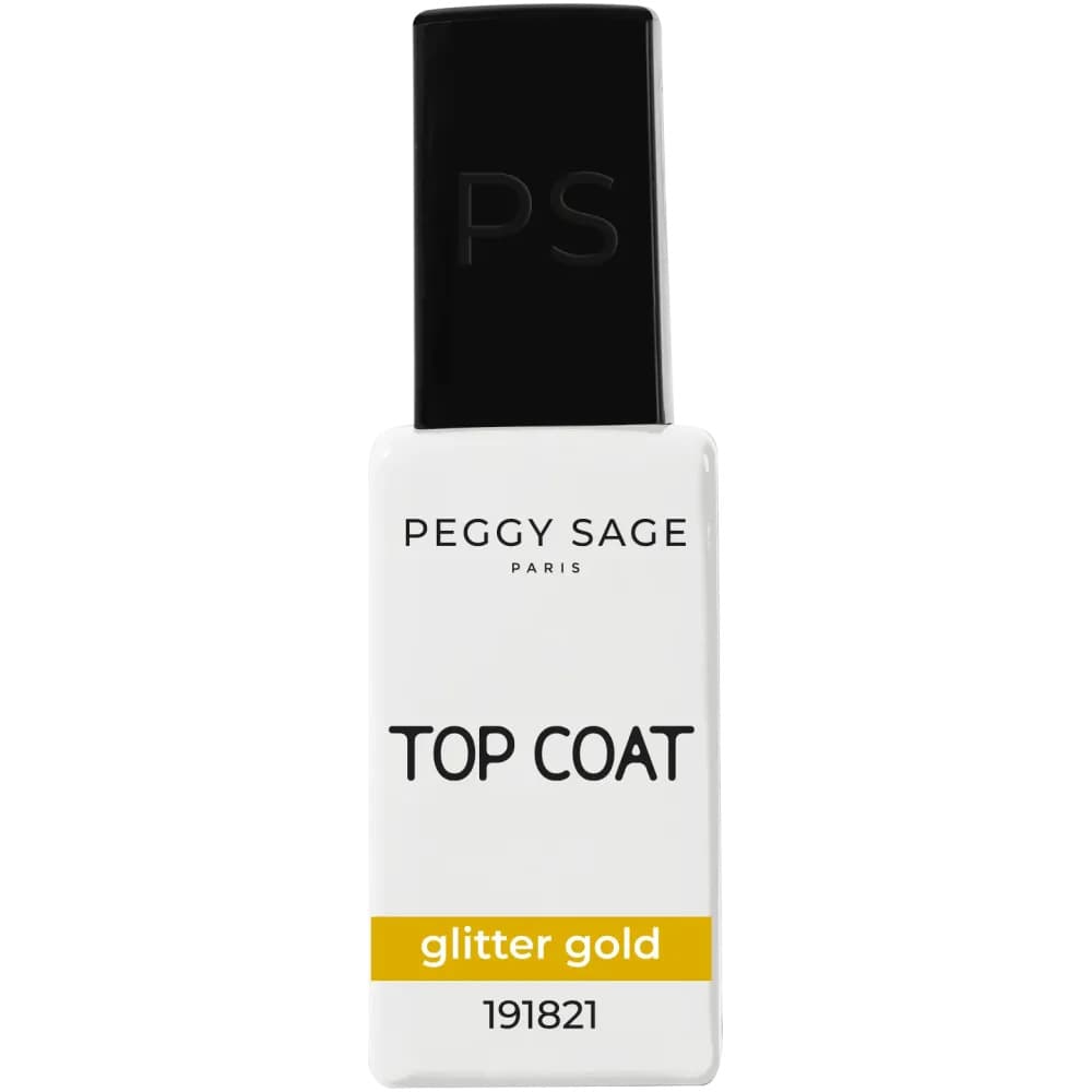 Sage, top hybrydowy, glitter gold