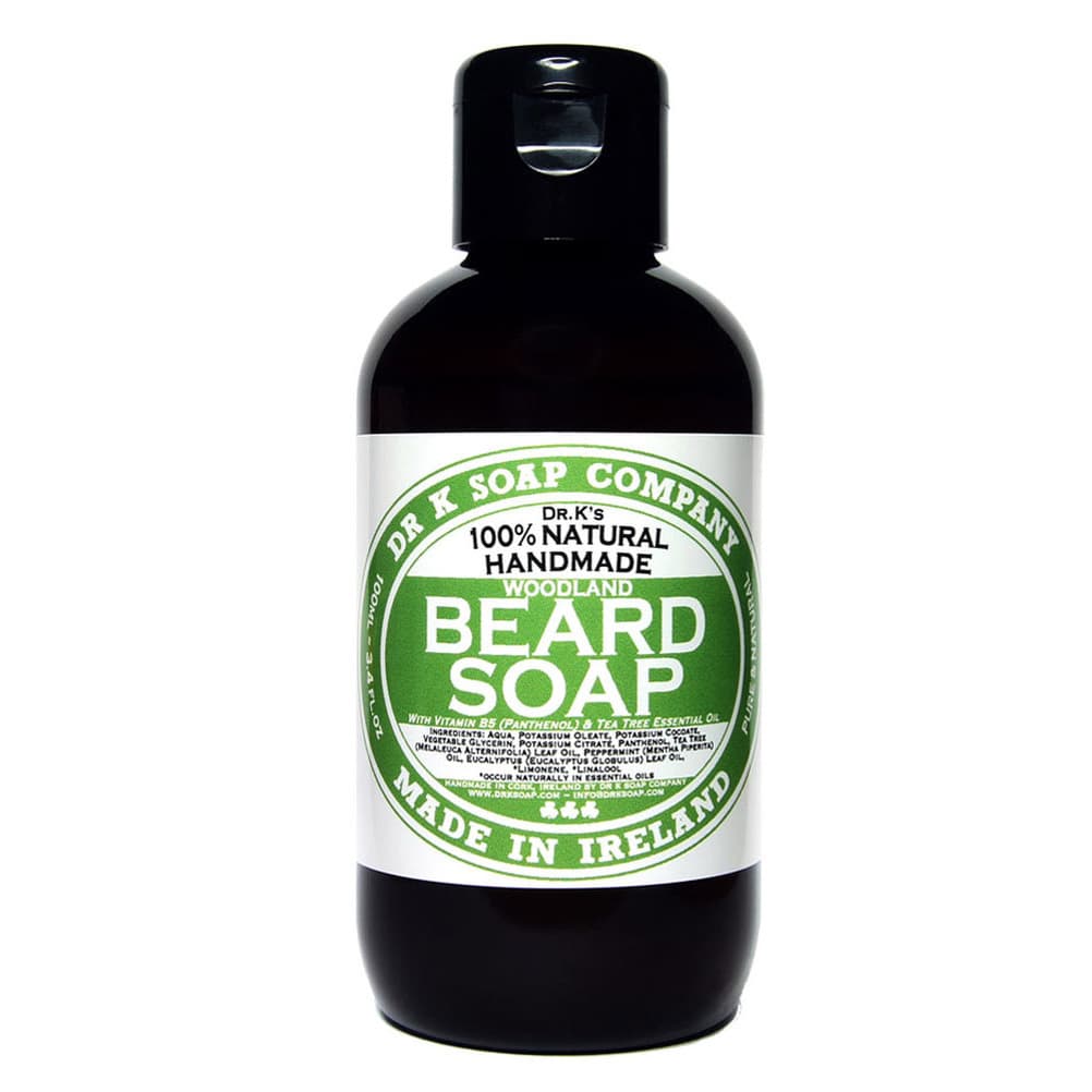 K Soap Company, męski szampon do brody o zapachu drzewa cedrowego