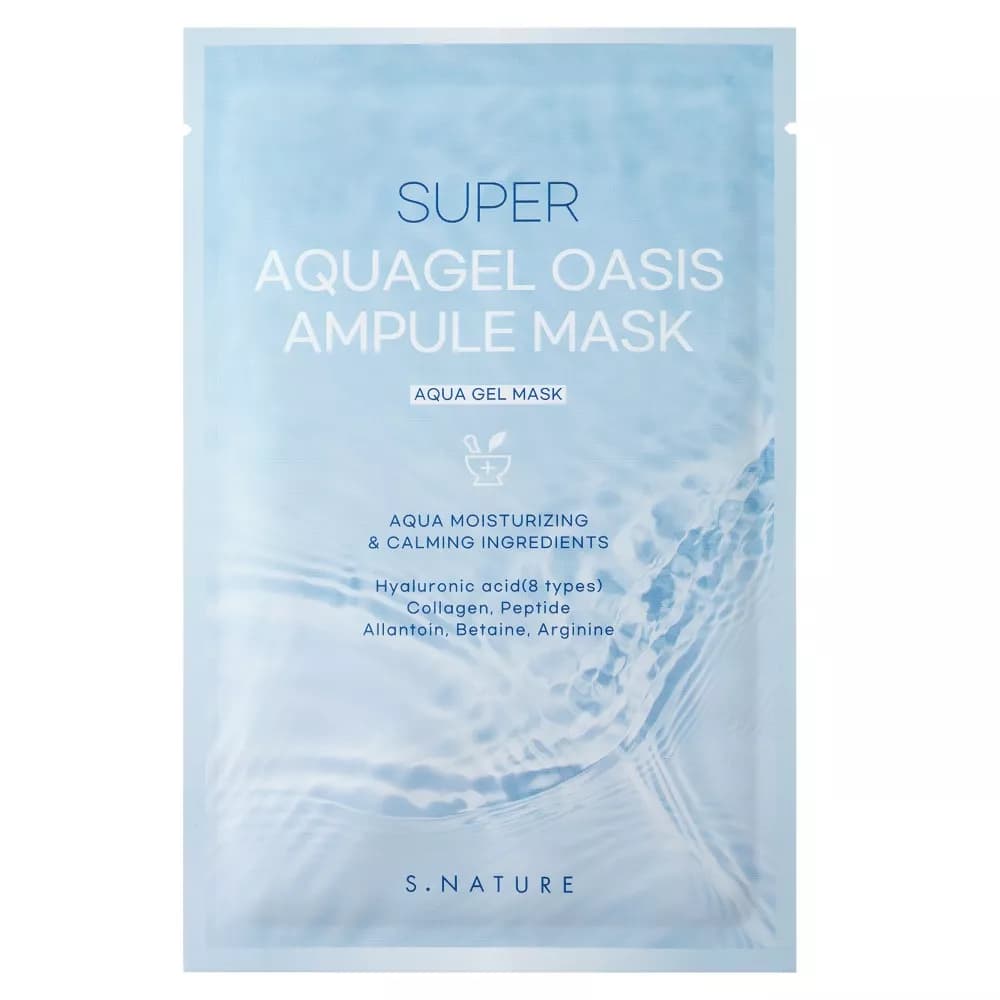 Nature Super Aquagel Oasis Ampule Mask, maska żelowa na twarz
