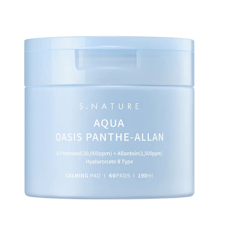 S.Nature Aqua oasis panthe-allan calming pad łagodzące płatki