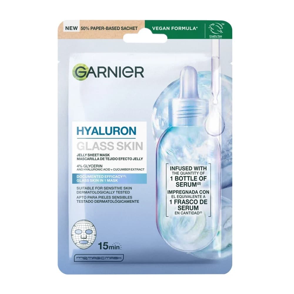 Hyaluron Glass Skin żelowa maska na tkaninie