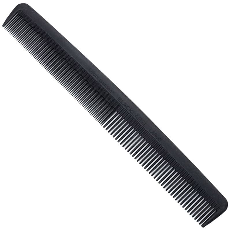 Black Label Comb, grzebień do rozczesywania i strzyżenia, duży