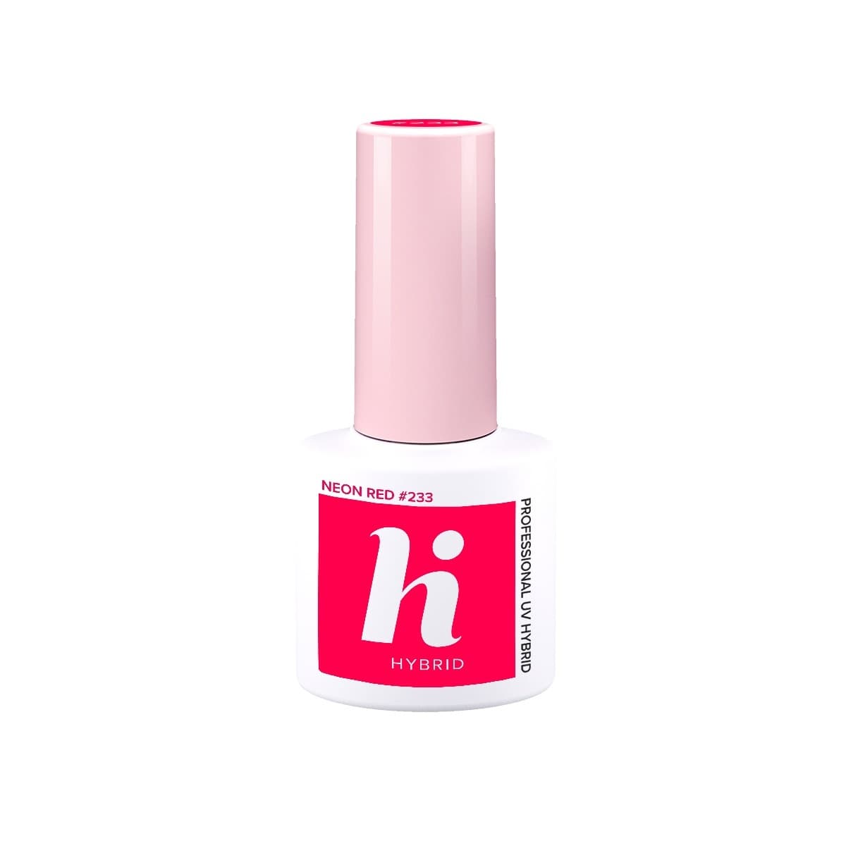 hybrid, lakier hybrydowy,, #233 Neon Red