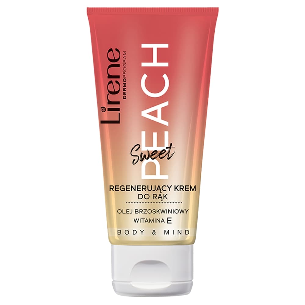 Body & Mind - Sweet Peach - Regenerujący krem do rąk -