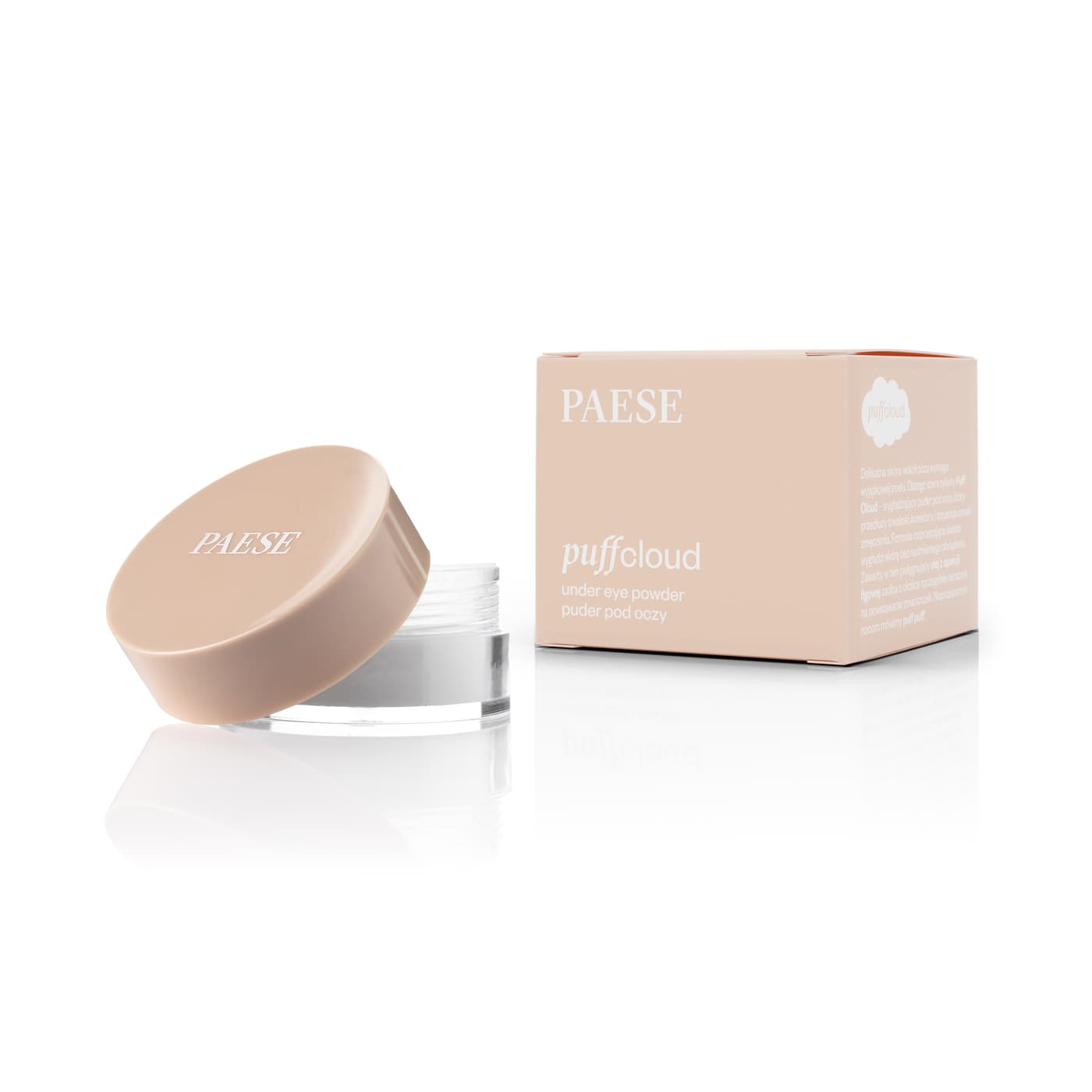 Puff Cloud Under Eye Powder sypki puder transparentny do okolic oczu