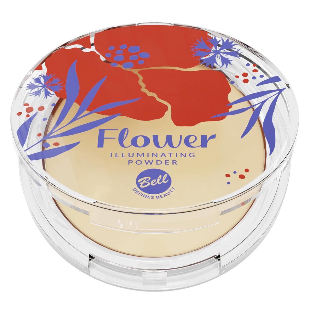 BLOSSOM MEADOW - Flower - Illuminating Powder - Puder prasowany z efektem Soft Focus - 01 Camellia Blossom -