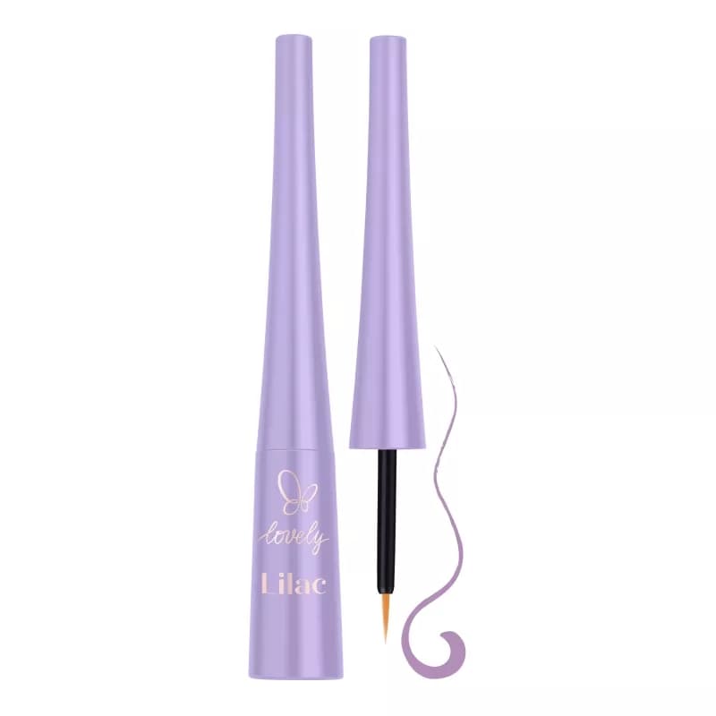 Matte matowy eyeliner Lilac