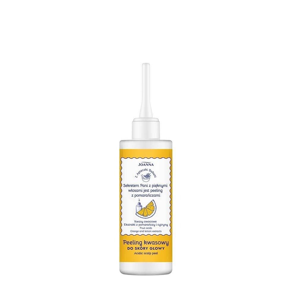 z Apteczki Babuni Kwasowy Peeling Do Skóry Głowy Pomarańcza