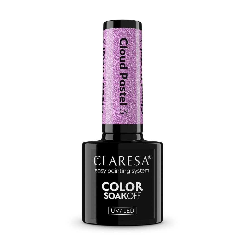 Color Soak Off UV/LED Cloud Pastel lakier hybrydowy 3