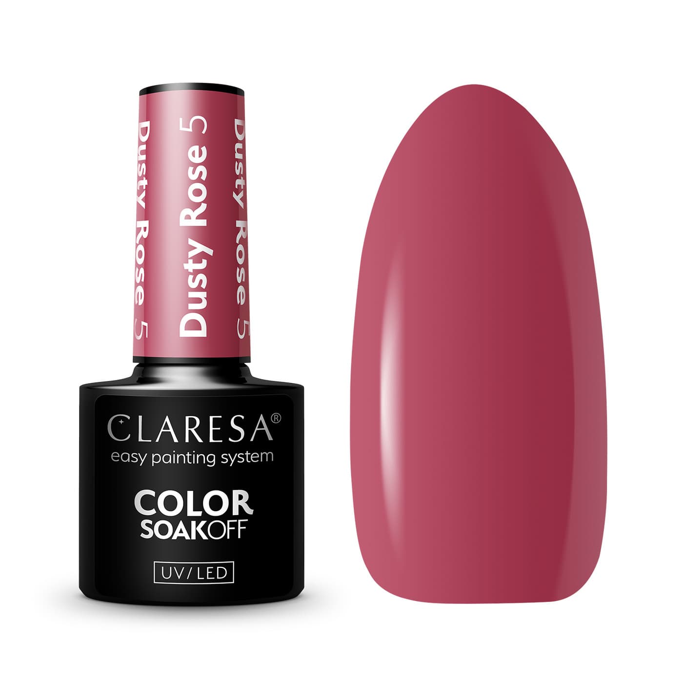 Lakier hybrydowy Dusty Rose 5
