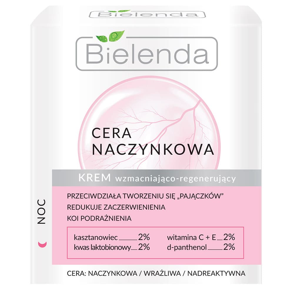 Cera Naczynkowa Regenerujący Krem Do Twarzy Na Noc Witamina C