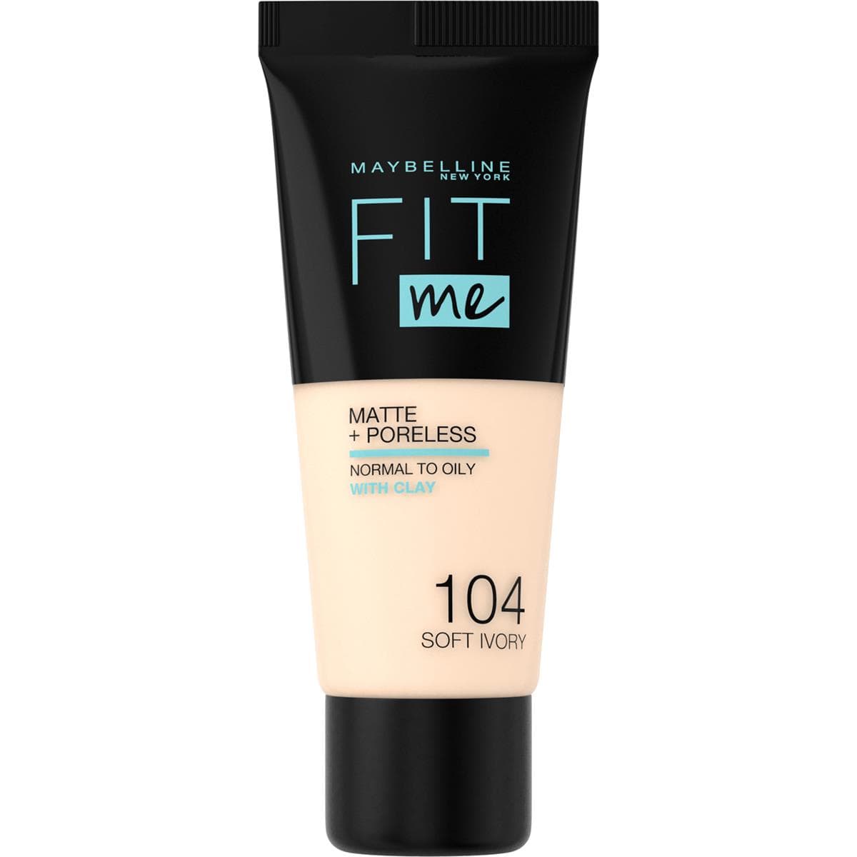 Fit Me Matte & Poreless Foundation matujący podkład do twarzy 104 Soft Ivory