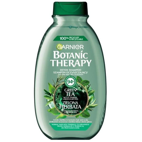 Botanic Theraphy Szampon oczyszczający do włosów - zielona herbata