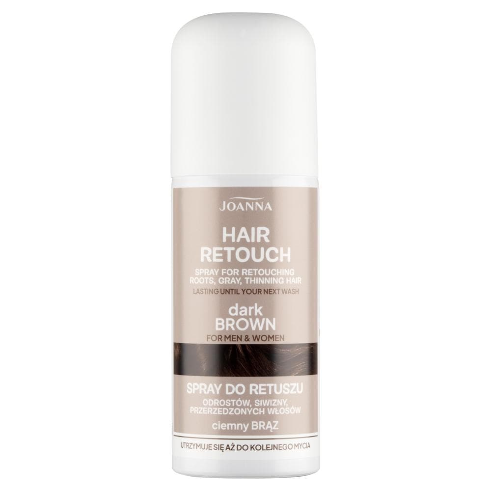 Hair Retouch Spray spray do zakrywania siwych włosów Dark Brown