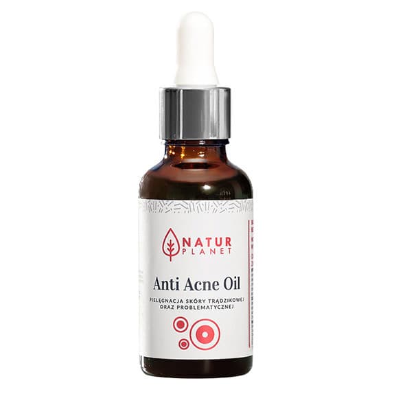 NaturPlanet Anti Acne Oil, olejek na trądzik