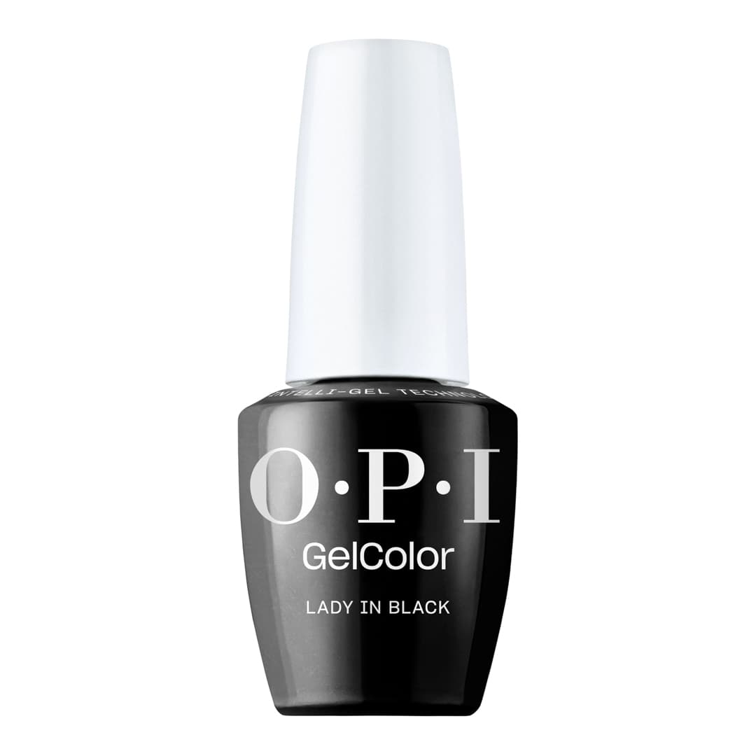 Gel Color Intelli-Gel System, lakier hybrydowy, lady in black