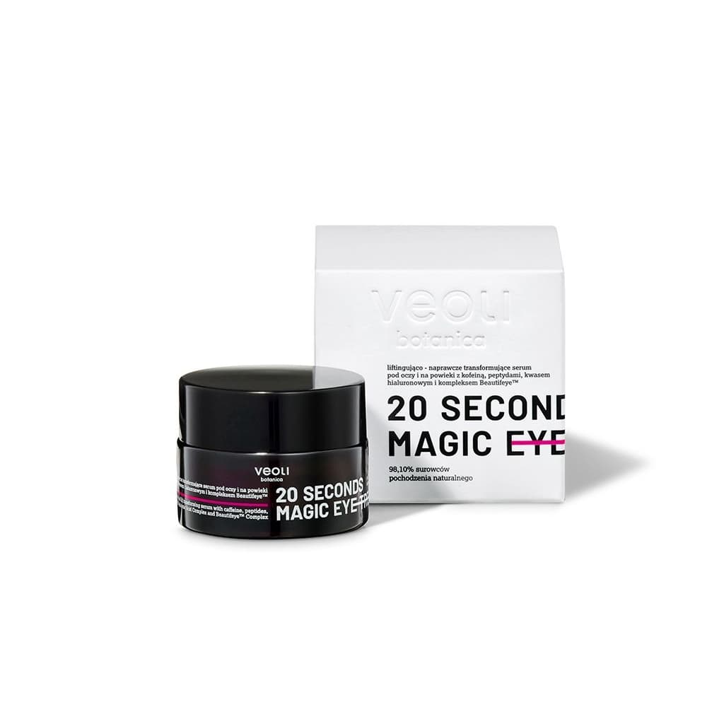 20 Seconds Magic Eye Treatment, liftingująco-naprawcze serum pod oczy i na powieki
