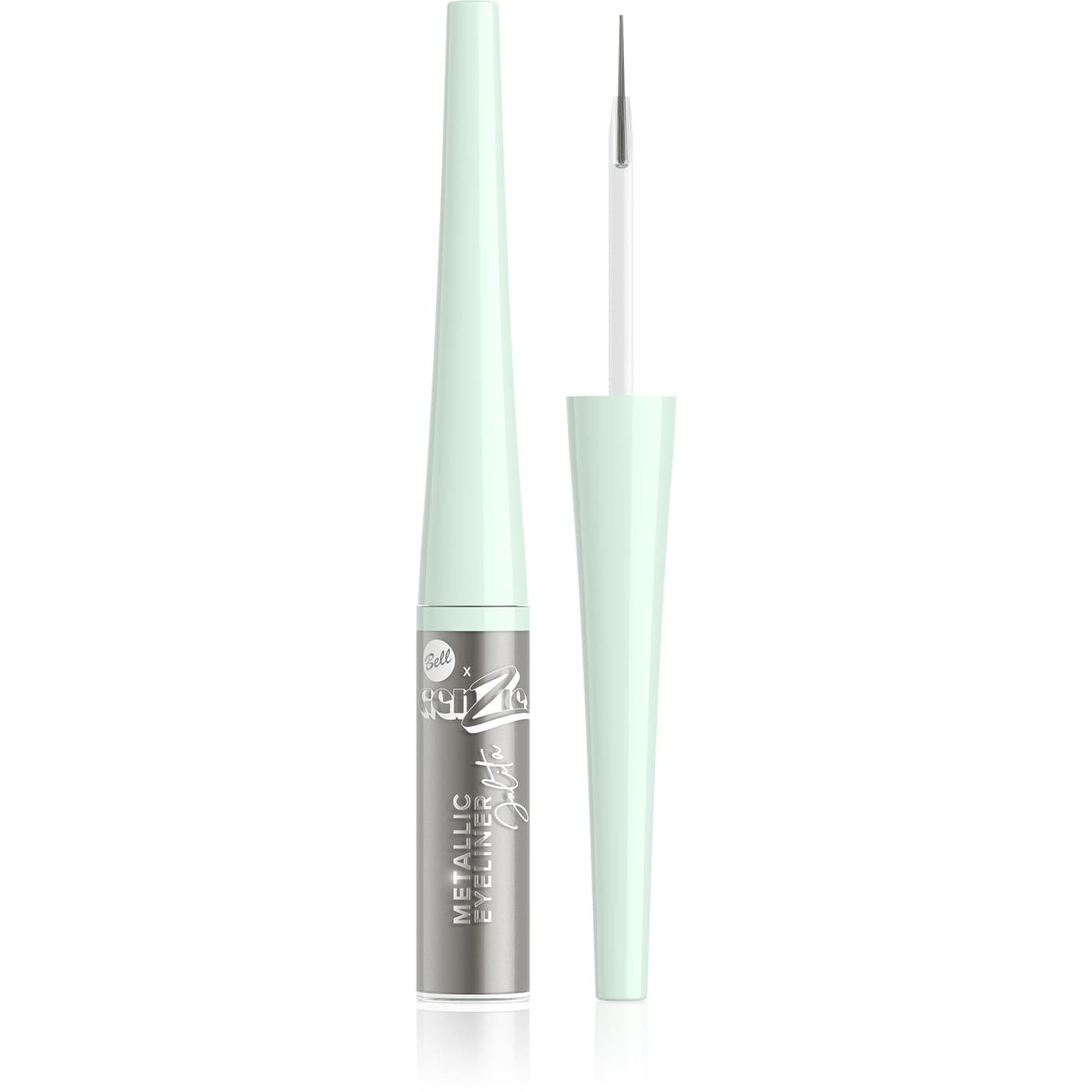 x Genzie, eyeliner, metaliczny tusz do kresek, 001