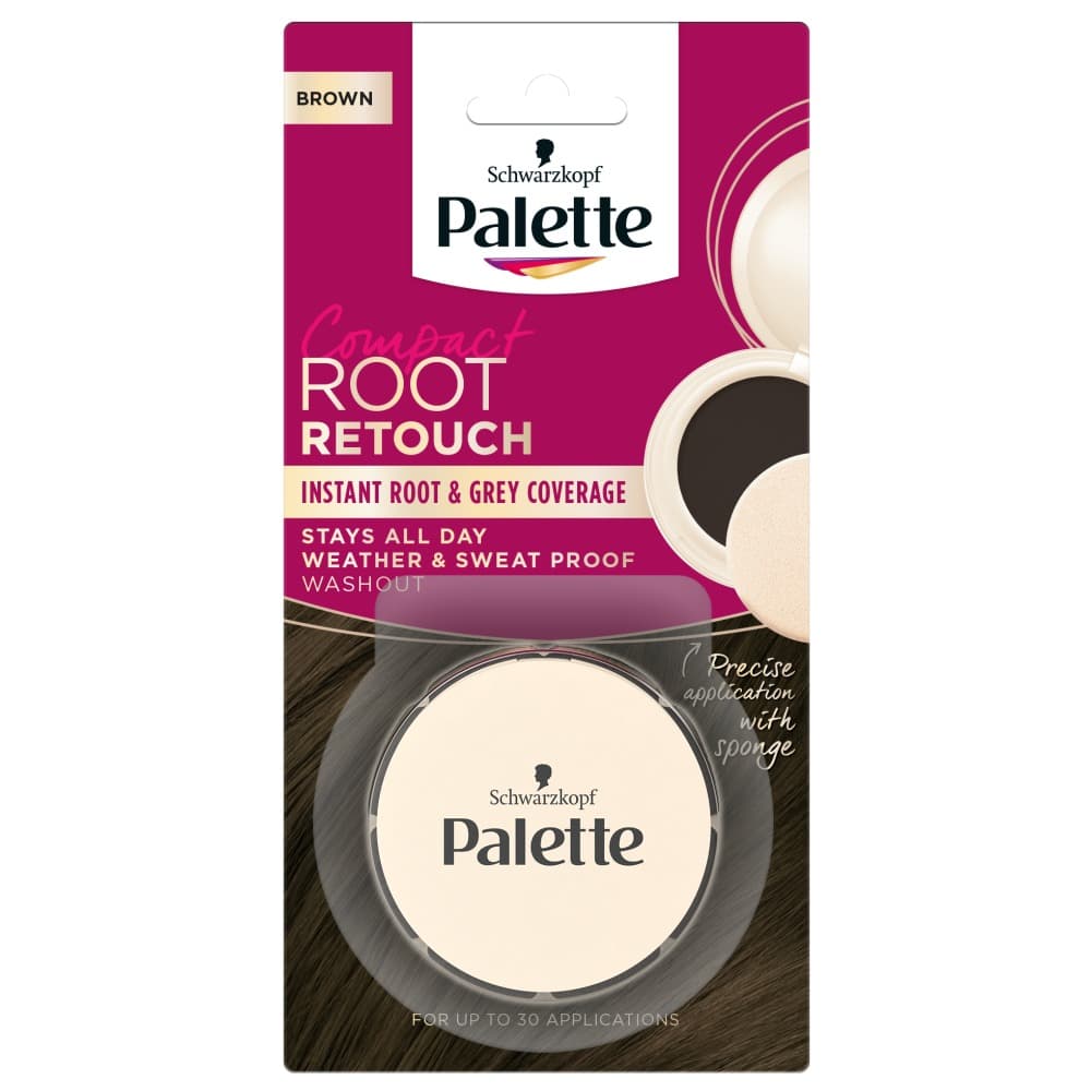 Palette Compact Root Retouch korektor odrostów Brąz