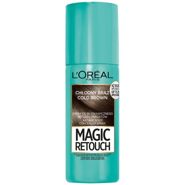 Paris Magic Retouch Spray korektor do odrostów Cold Brown