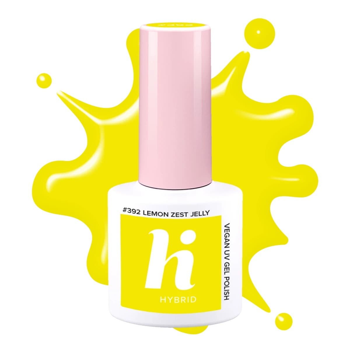 hybrid, lakier hybrydowy, #392 Lemon Zest Jelly