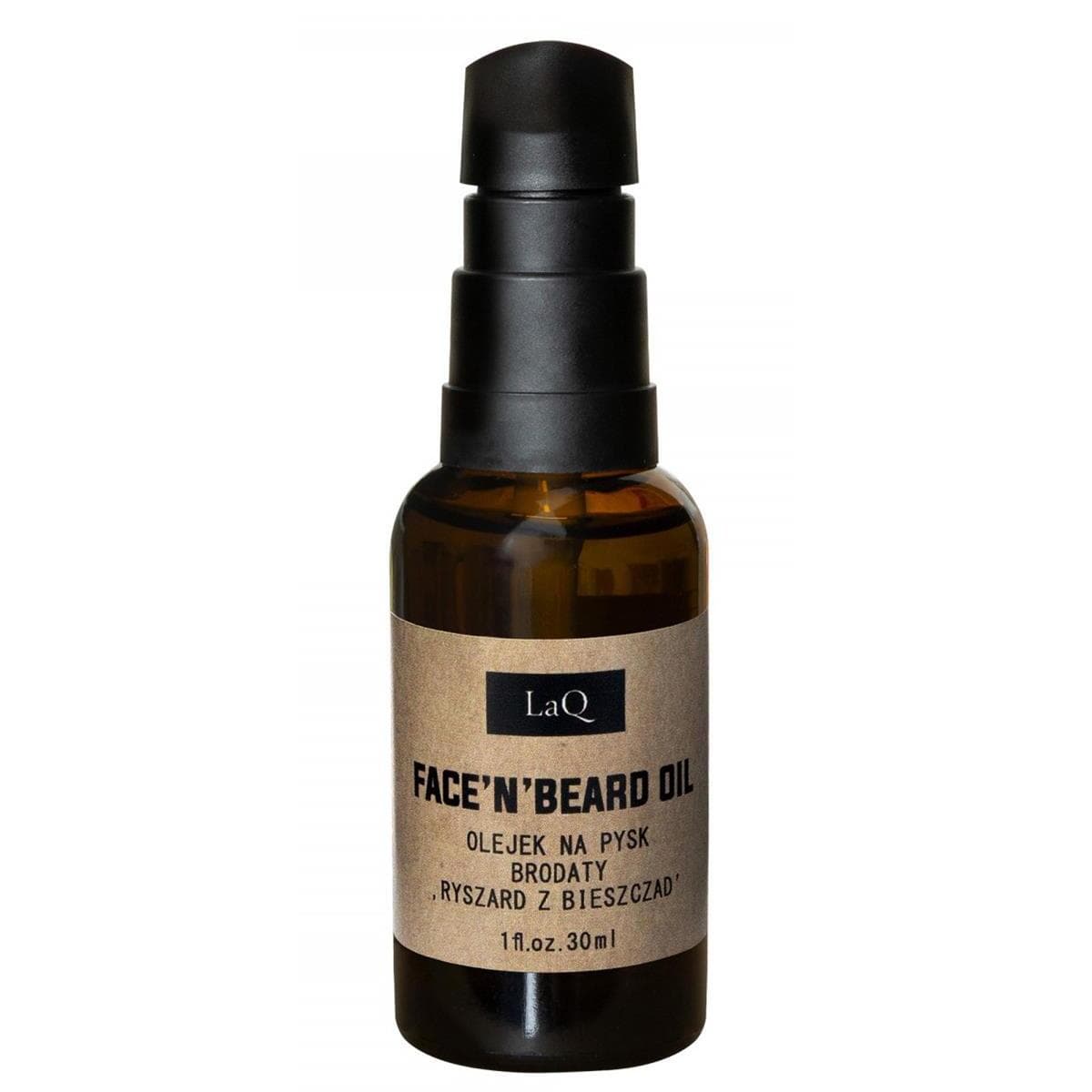 FACE 'N' BEARD OIL - Olejek po goleniu i do brody - Ryszard z Bieszczad -