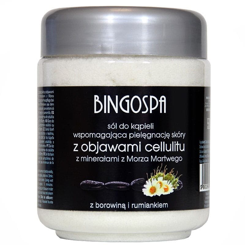 Antycellulitowa sól z minerałami z Morza Martwego -
