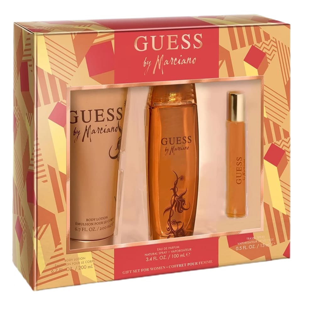 Guess by Marciano zestaw woda perfumowana spray + woda perfumowana spray + balsam do ciała (W)