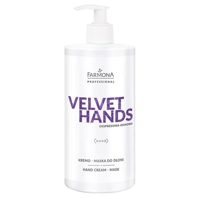 VELVET HANDS - Hand Cream-Mask - Kremo - Maska do dłoni -