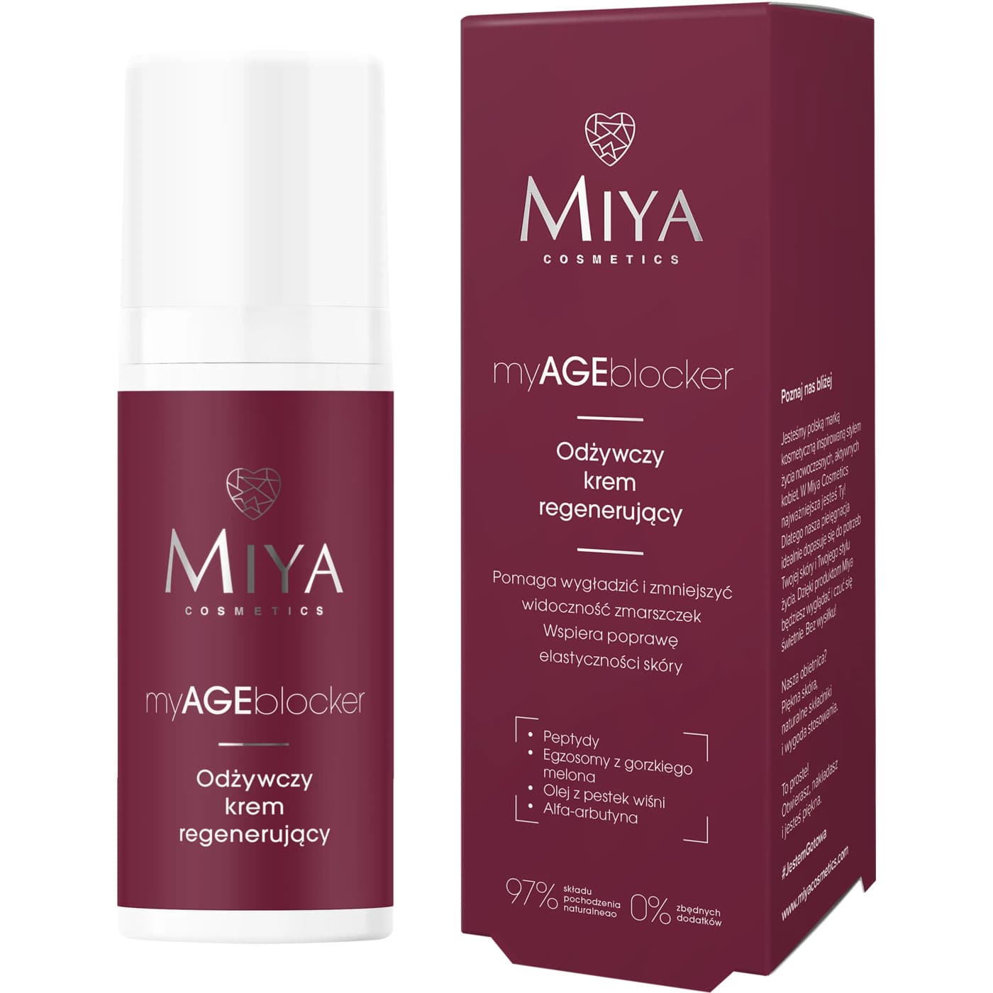myAGEblocker, odżywczy krem regenerujący