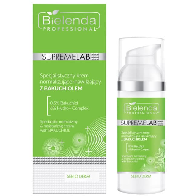Sebio Derm specjalistyczny krem normalizująco-nawilżający 0,5% Bakuchiol & 6% Hydro Complex