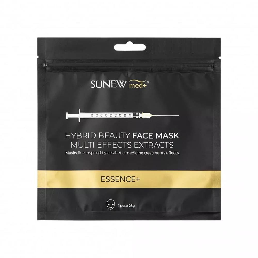 SUNEWMED+ ESSENCE+ Face Sheet Mask with Peptides and Snail Mucin maska w płachcie do twarzy z peptydami i śluzem ślimaka